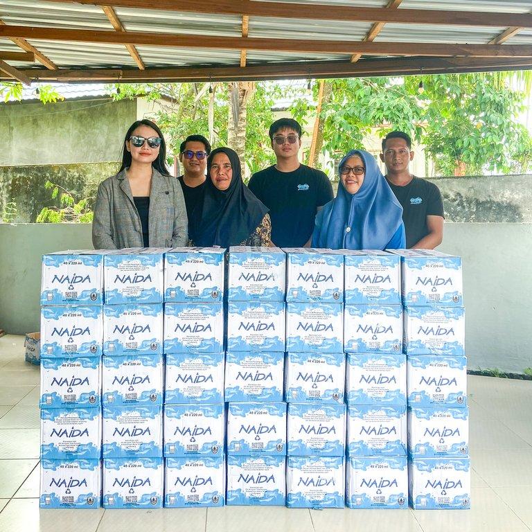 #NAIDAPeduli Sumbangan Air Mineral Korban Kebakaran - Cover Image